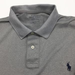 Ralph Lauren Performance Polo Golf Shirt XL Gray